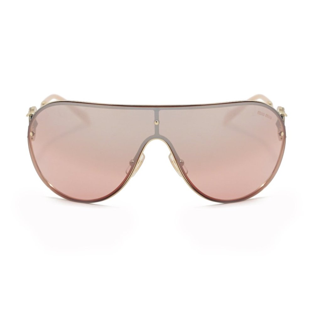 Miu Miu Pink Aviator Sunglasses